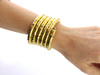 BRANSOLETKA ZŁOTA (BRANSOLETKA, ETNICZNA,ORIENT)