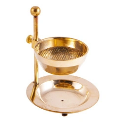 Kadzielniczka kadzielnica regulowana mosiądz na tealight