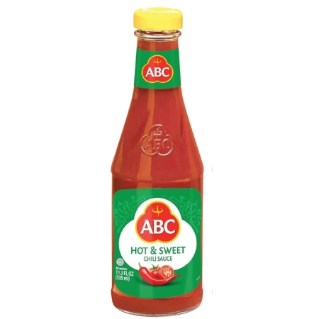 Sos chilli słodko-ostry, Hot & Sweet ABC 335 ml