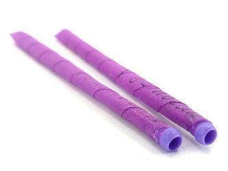 Świece do uszu naturalne wosk pszczeli  świecowanie 2 szt lawenda