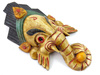 MASKA DREWNIANA GANESHA (23 CM, INDIE)