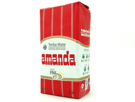 YERBA MATE AMANDA ELABORADA KLASYCZNA (500G, BIO, BEZ GLUTENU)