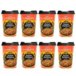 Zestaw Oyakata Koreańskie Barbecue 8szt (makaron instant, błyskawiczne)