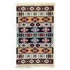 Dywan Kilim Turecki, chodnik czerwono-beżowo-niebieski 80x125cm