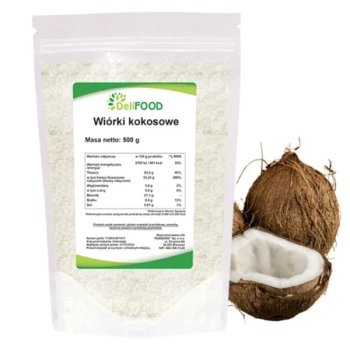 Wiórki kokosowe VIvio, 500 g