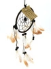 ŁAPACZ SNÓW (AMULET DREAM CATCHER ŚR. 9CM, BRĄZOWY, ZAWIESZKA)