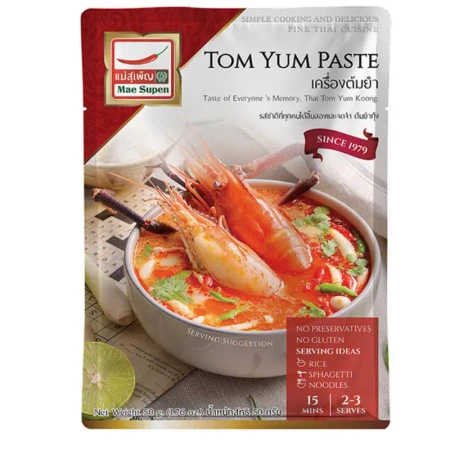 Pasta Tom Yum Mae Supen 50g kuchnia tajska