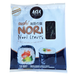 Nori wodorosty do sushi glony (26g, 10 arkuszy)