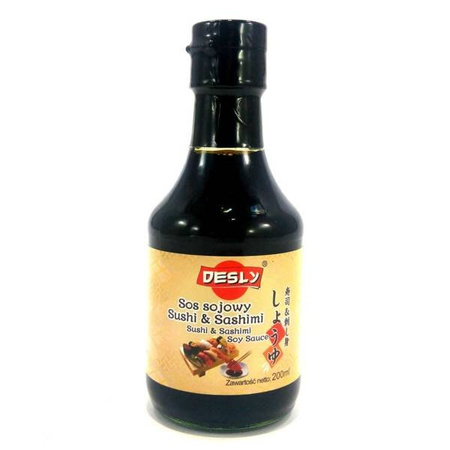 Sos sojowy Sushi & Sashimi kuchnia azjatycka orientalna 200 ml