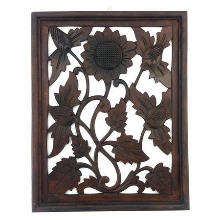 Panel dekor na ścianę dekoracyjny rzeźbiony 43x53