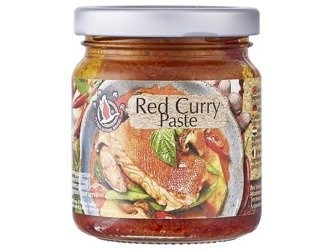 CZERWONA PASTA CURRY FLYING GOOSE (195G, ORIENTALNY SMAK, TAJLANDIA)