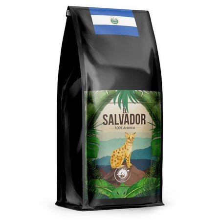 Kawa El Salvador 1 kg (świeżo palona 100% Arabika, ziarnista, Blue Orca)