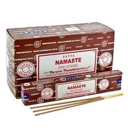 Zestaw kadzideł Satya Namaste (Indie trociczki pyłkowe 12x15g)