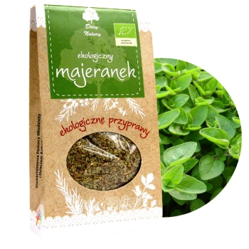 Majeranek suszony aromatyczna przyprawa eko bio Dary Natury 15g