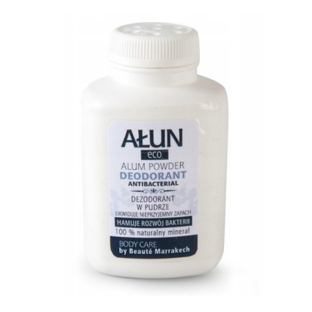 AŁUN NATURALNY PUDER, ZASYPKA, ANTYPERSPIRANT (MAROKO) 120 G 