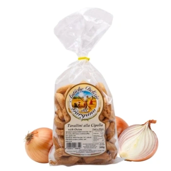 Tarallini włoskie ciastka wytrawne z cebulą Antico Pastificio 300g