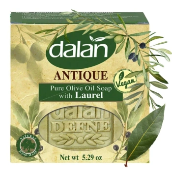 Mydło oliwkowe w kostce, z olejem laurowym, Dalan 150g