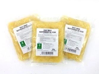 IMBIR MARYNOWANY DO SUSHI BIAŁY (200G)