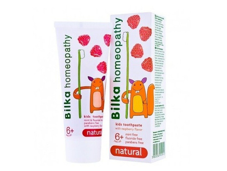 PASTA DO ZĘBÓW DLA DZIECI +6 (BLIKAHOMEOPATHY, 50ML, BEZ MENTOLU, BEZ FLUORU, BUŁGARIA)