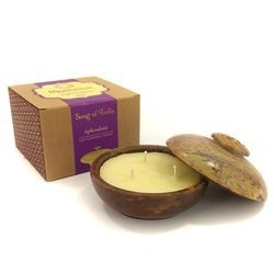 Świeca zapachowa Afrodezja Song of India (w kamiennym słoiczku)