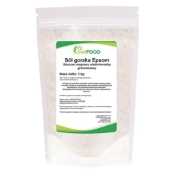 Siarczan magnezu Epsom Sól gorzka do kąpieli Deli Food 1kg