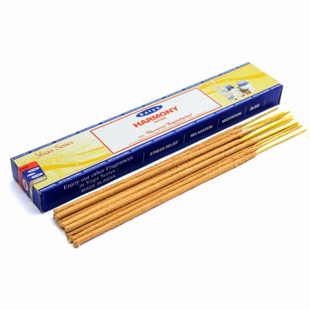Kadzidełka Champa Harmony Satya Yoga (zapach, aromaterapia, trociczki,15g)