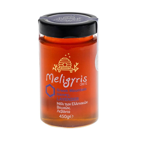 Miód Grecki leśny z lawendą, Meligyris 450g