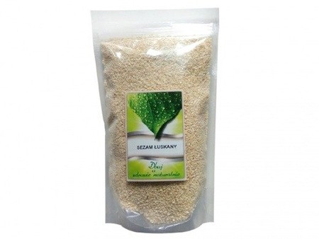 SEZAM BIAŁY (ZIARNO, ŁUSKANY 250G)