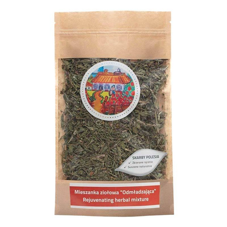 Herbatka ziołowa, zioła odmładzające Skarby Polesia 50g