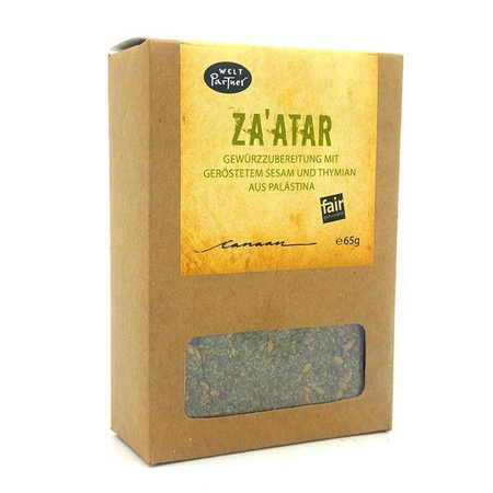 Arabska mieszanka przypraw, za'atar, zatar, 65 g, Palestyna, Fair Trade, Bio