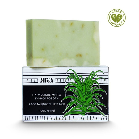 Mydło naturalne aloes i wosk pszczeli Yaka 75g