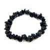 Bransoletka agat czarny, kamień półszlachetny (na gumce) 