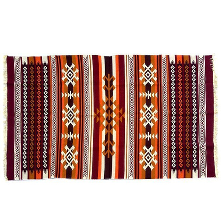 DYWAN CHODNIK KILIM TURECKI DWUSTRONNY BROWN 160 x 250 cm