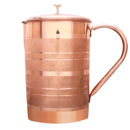 Miedziany dzbanek na wodę 1250ml, Sattva
