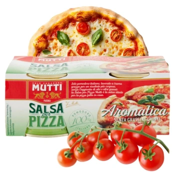 Włoska salsa pomidorowa sos do pizzy Mutti 2x210g