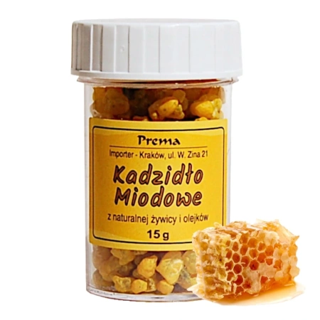 Kadzidło żywiczne o zapachu miodowym, Prema 15g