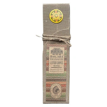 Kadzidła naturalne patyczki, trawa cytrynowa  Banjara