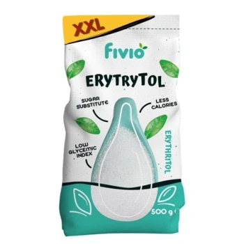 ERYTROL CUKIER NISKOKALORYCZNY (ERYTRYTOL, SŁODZIK, 500G)