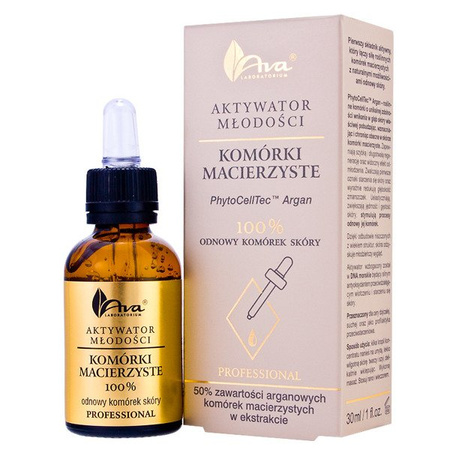 Serum do twarzy z roślinnymi komórkami macierzystymi ( aktywator młodości, Ava) 30 ml