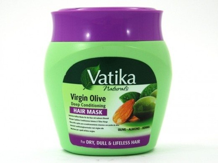 MASKA DO WŁOSÓW OLIWKOWA (ODŻYWIENIE, VATIKA DABUR, 500G)