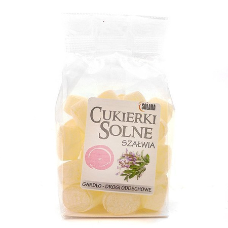 Cukierki z solą kamienną - SZAŁWIA 100g