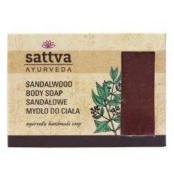 MYDŁO SANDAŁOWE GLICERYNOWE SATTVA 125G NATURALNE
