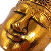 Maska Budda złota 30cm (drewno, rzeźba, Indonezja)