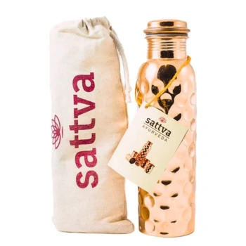 Butelka miedziana na wodę, Sattva 650ml