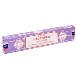 KADZIDŁA SATYA LAVENDER 15G (LAWENDA, INDIE, KADZIDEŁKA, TROCICZKI, NATURALNE, PYŁKOWE)