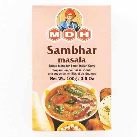 Sambhar masala, tradycyjna mieszanka przypraw, MDH, 100 g