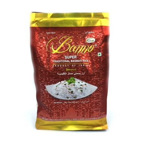 Ryż długoziarnisty Banno Basmati Tradycyjny Indie curry kuchnia indyjska 1 kg