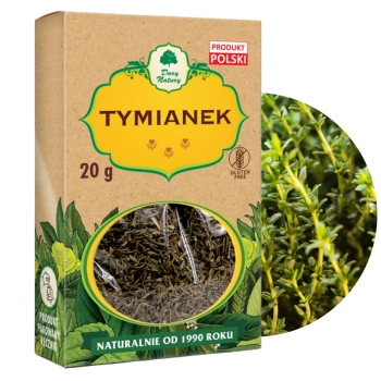 Tymianek suszony aromatyczna przyprawa Dary Natury 20g