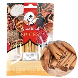Cynamon cejloński w laskach przyprawa 20g Sindibad 
