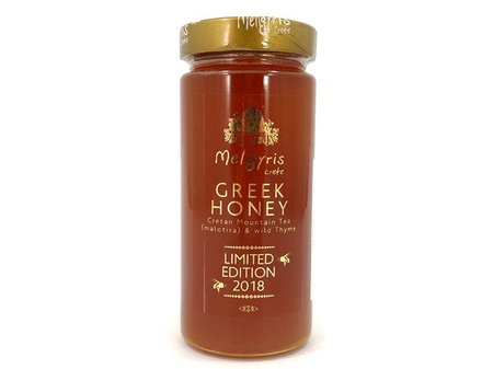 MIÓD Z MALOTIRĄ (GOJNIKIEM) I TYMIANKIEM 550G GRECJA 